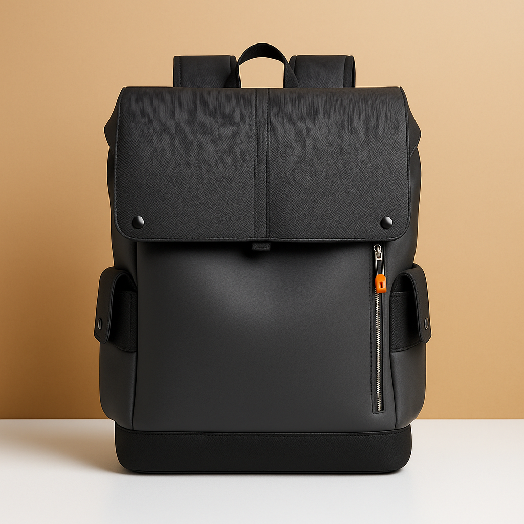 Waterproof leather laptop backpack | Maxwell