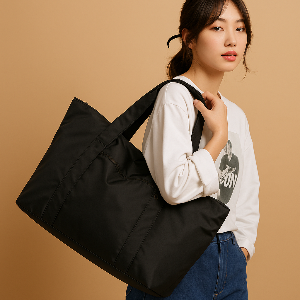 Waterproof travel shoulder tote bag | Elowen
