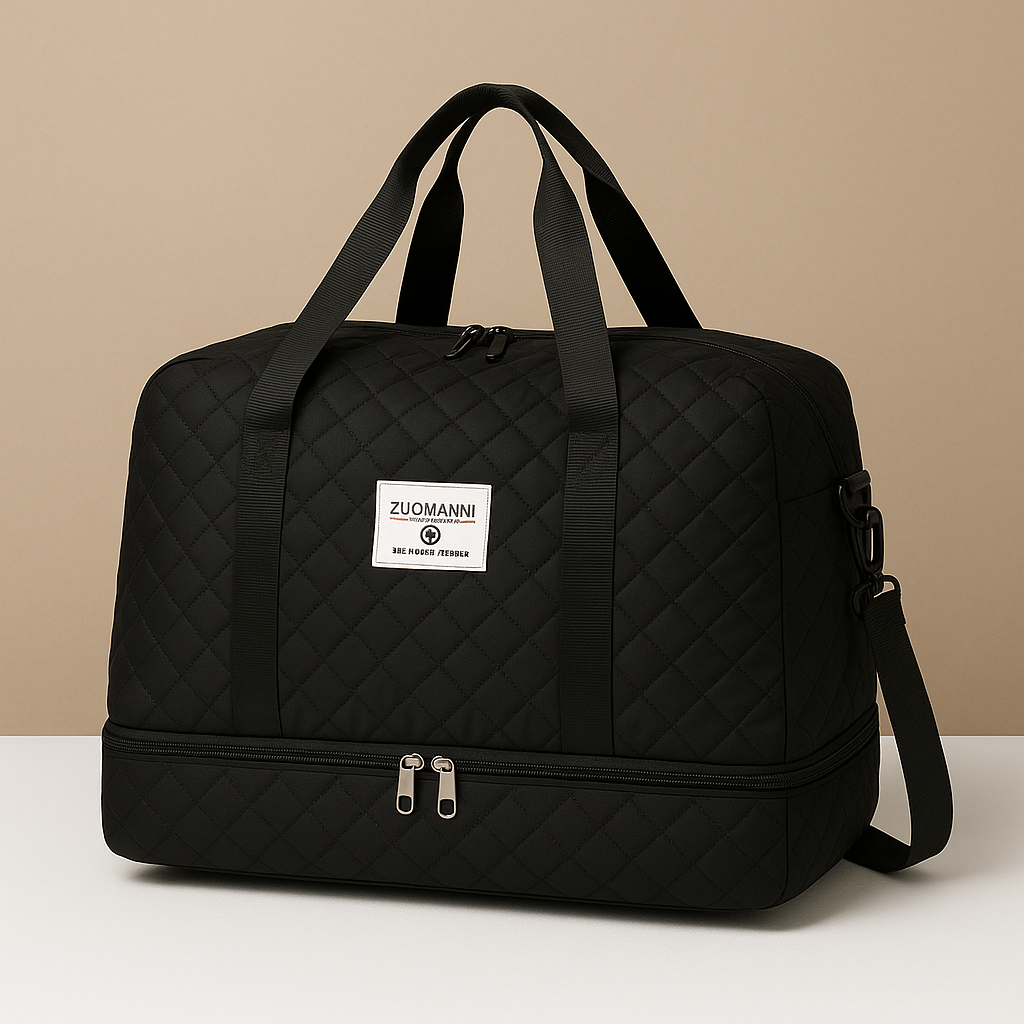 Weekender duffle bag with shoe compartment | Florence