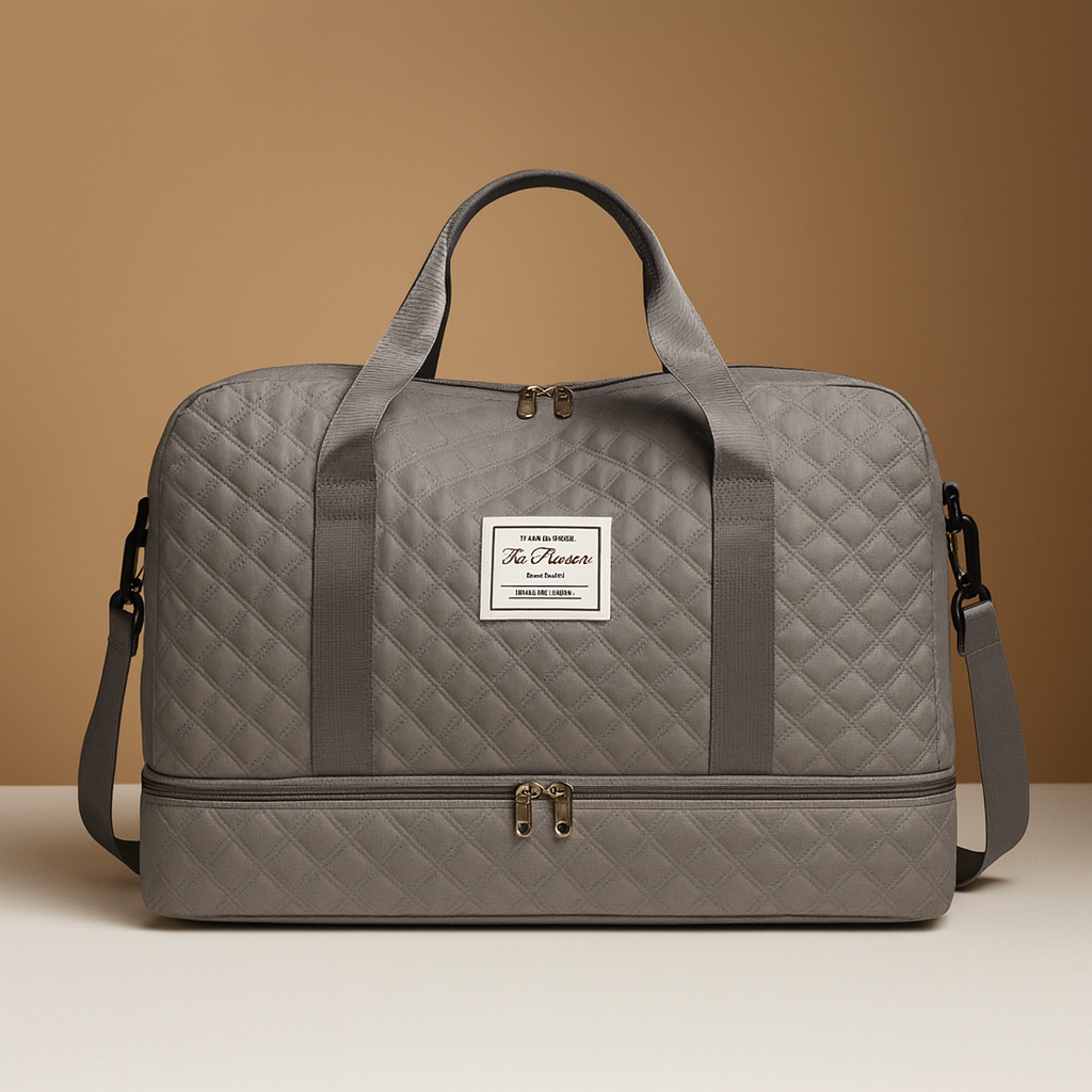 Weekender duffle bag with shoe compartment | Florence
