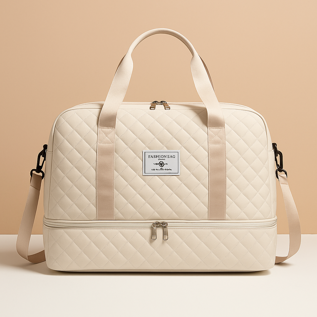 Weekender duffle bag with shoe compartment | Florence