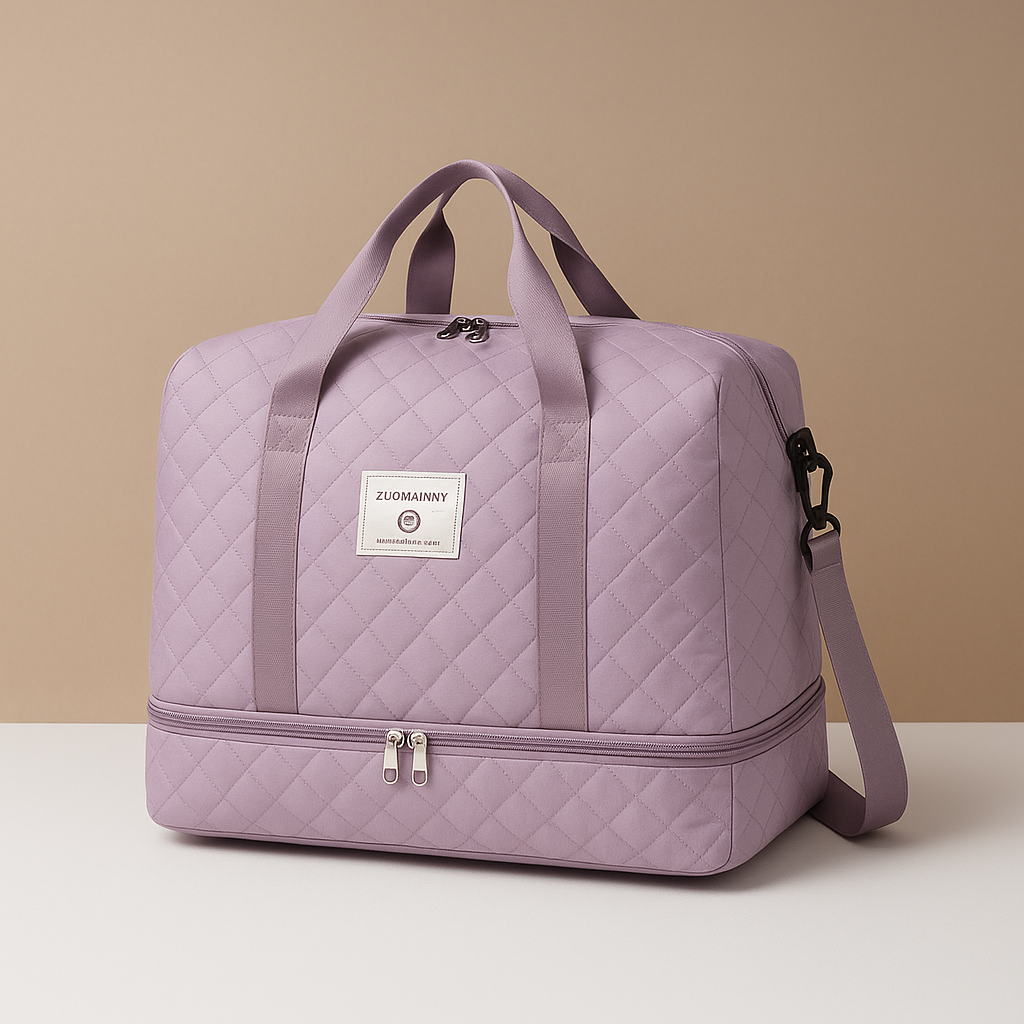 Weekender duffle bag with shoe compartment | Florence