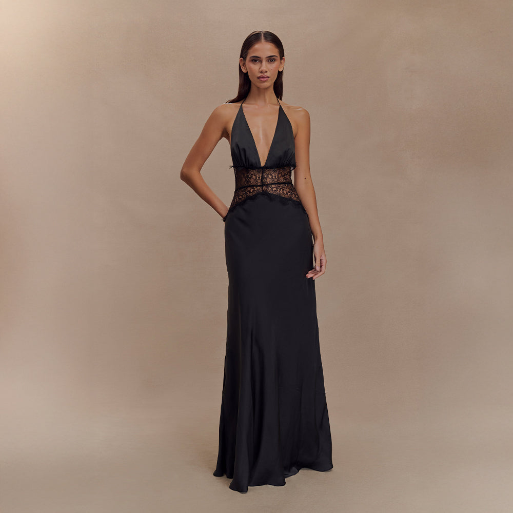 Eléa | Satin Lace Dress